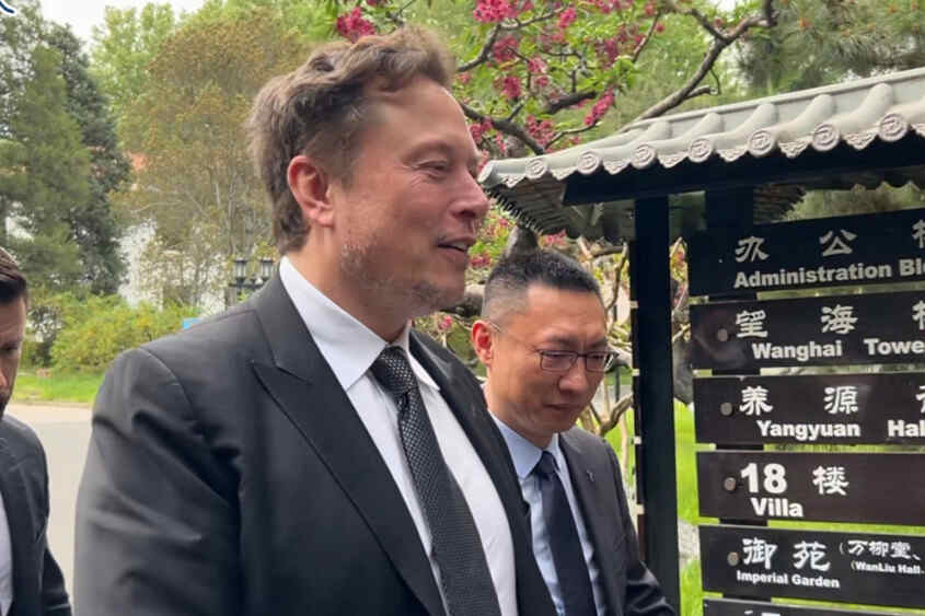 Tesla CEO Elon Musk arrives in China: state media